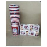 Miller and Wayne dairy advertising boxes