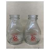 STRAUS Family creamer, dairy bottle