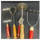 Antique kitchen utensils