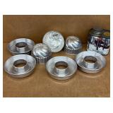 Aluminum molds and syrup cans