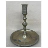 Early Brass candle holder