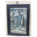MATRIMONY antique print