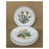 Tiffany wildflower plate collection