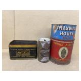 Prince Albert Maxwell house STROHS beer,