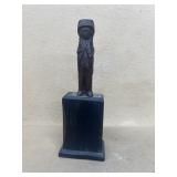 Folk art, wood carved man