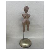 Hand carved woman