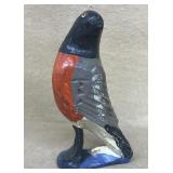 Folk art, hand carved bird