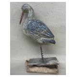 German Pipsqueak Folk art stork