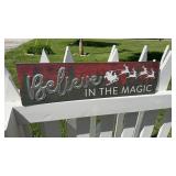 Christmas Sign Decoration