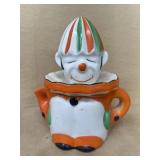 Clown, hand-painted juicer, Japan