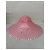 Pink lampshade