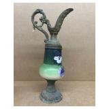 Hand painted ewer