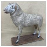 Primitive hand carved sheep