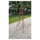 Antique "A-Frame" stand, 6ï¿½ tall
