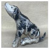 Folk Art Carved Dog