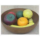 Metal cast-iron fruit