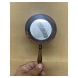 Early Turned handeled Mirror