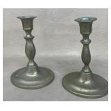 Brass candle holders