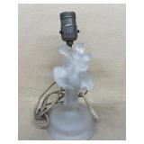 Glass dancers lamp vintage
