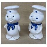 Pillsbury doughboy salt and pepper shakers