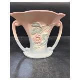 Hull Dogwood dbl. handled vase 515-6 1/2