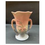 Hull wildflower double handled vase W  3  5 1/2