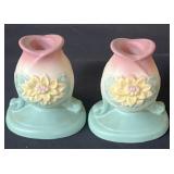 Hull Water Lily candle holders, L-22