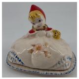 Hull "Little Red Riding Hood", Butter Dish