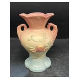Hull Magnolia double handled vase 46 a