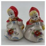 Hull Salt /Pepper Shakers, Little Red Riding Hood