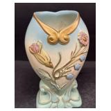 Hull Bowknot vase B  3  6 1/2