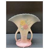 Hull Open Rose vase with Damage