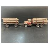 First gear logging Company trucks
