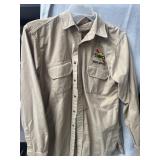 Sunoco Road service shirt, size 16