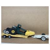 NYLINT Toys truck missing wheels and haulers