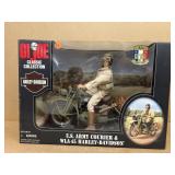 G.I. Joe classic Harley Davidson US Army courier