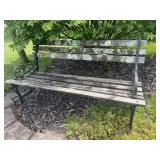 Cast-iron bench