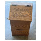 Potato and onion storage box