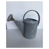 Galvanized watering can