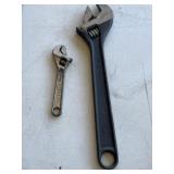 Adjustable wrenches