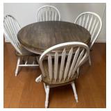 Kitchen table with four chairs