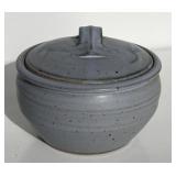 Shafer pottery bowl with lid