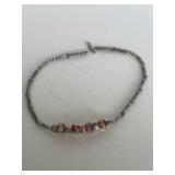 Glass beaded necklace