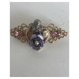 Flower brooch