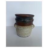 Pottery cookie jar