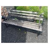 Cast-iron bench