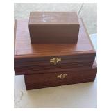 Wooden boxes