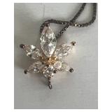 Sterling silver necklace with pendant
