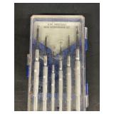 Six piece precision, mini screwdriver set