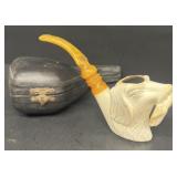 Dog head, tobacco pipe